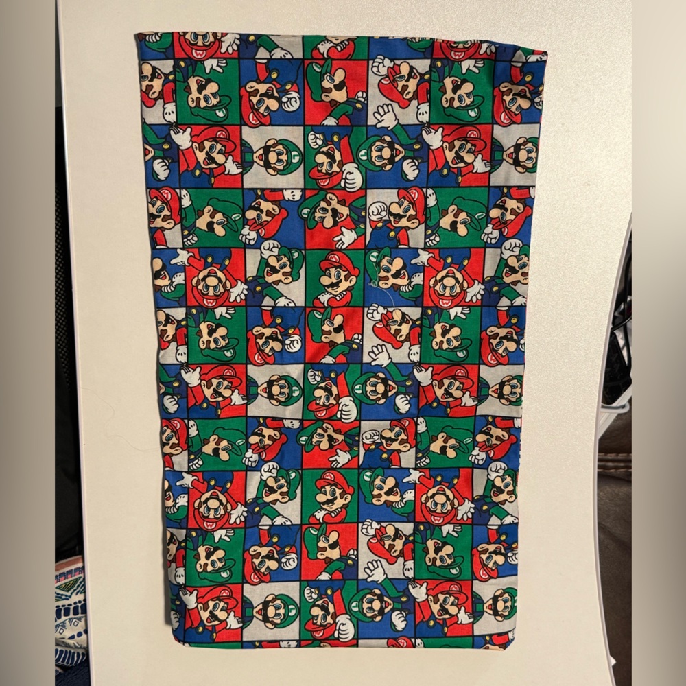 Super Mario Brothers Microwave Heating Pad / Weighted Lap Pad / Cool Pack